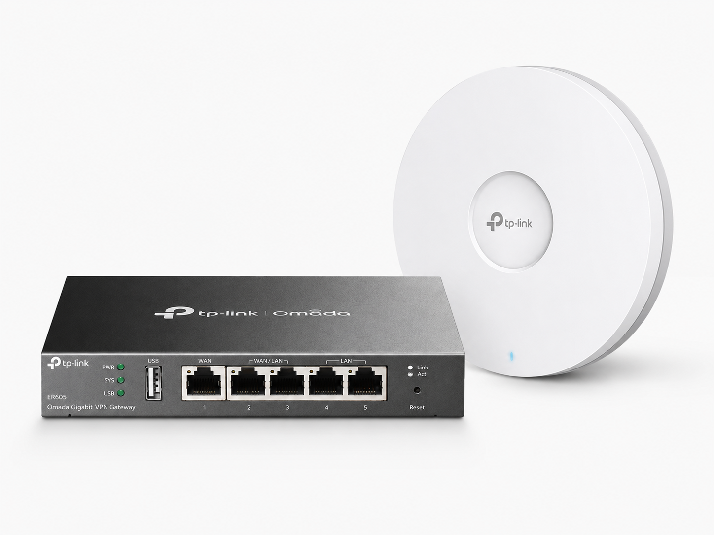 TP-Link Omada ER605 router and wireless access point
